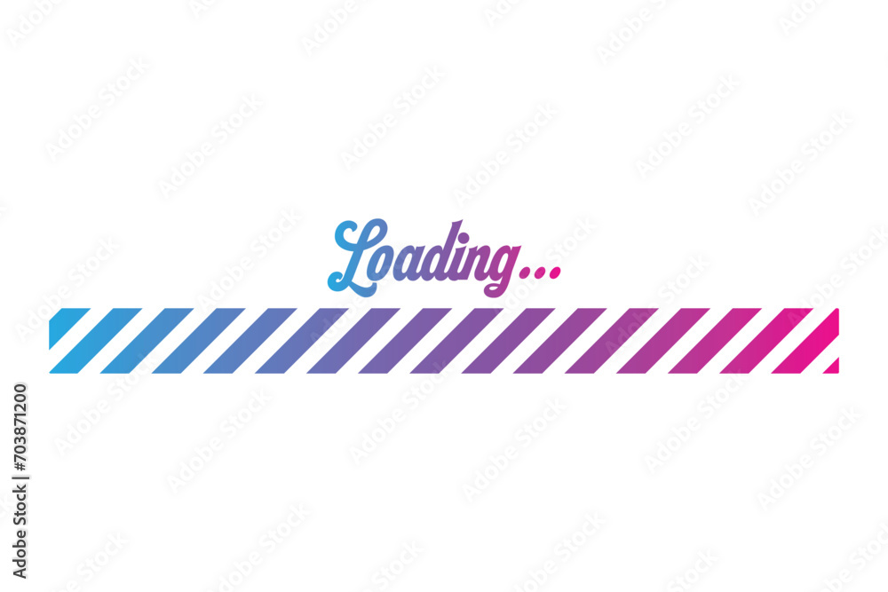 Poster loading process system update icon app progress icon update concept for graphic and web design sy