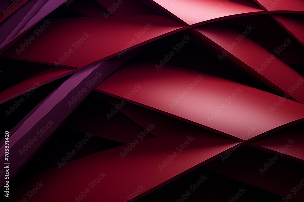 Poster abstract dark red background with free and intricate arrangement.