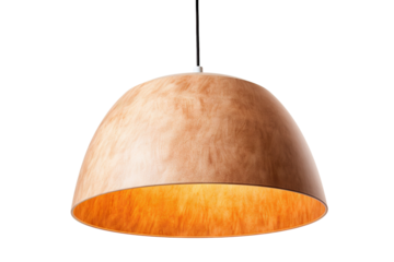 Pendant ceiling lamp shade, cut out