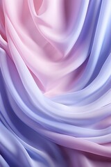 Obraz premium Gradient pink and blue silk fabric