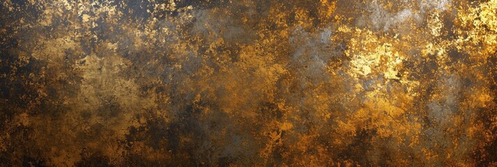 Grunge Background Texture in the Style Iron and Gold - Amazing Grunge Wallpaper created with Generative AI Technology