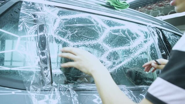 prepare for glass film