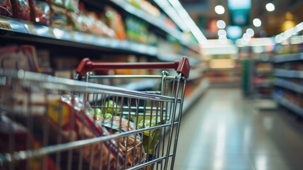 Supermarket Shopping: Discount Deals and Consumer Economy in Aisle View