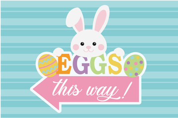 Happy easter,eggs  this way!