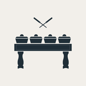 Gamelan Harmony: A Minimalist and Modern Vector Depiction of Indonesian Musical Tradition with Bonang, Gong, and Kenong