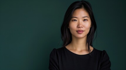 Obraz premium Confident Asian Female Professional Portrait