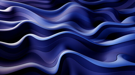 Obraz premium abstract colorful glowing wavy perspective with fractals and curves background 16:9 widescreen wallpapers
