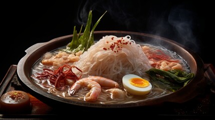 Mul Naengmyeon, food photography, 16:9