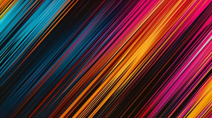Vibrant Abstraction: Colored Streaks Stripe Wallpaper, 8K Resolution, Cross Processing Magic