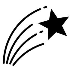 Obraz premium Rising Star Icon Element For Design