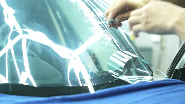 glass filming for car