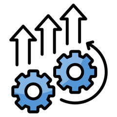 Optimization Icon Element For Design