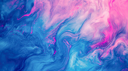 Abstract colorful background. Liquids mixing together - obrazy, fototapety, plakaty