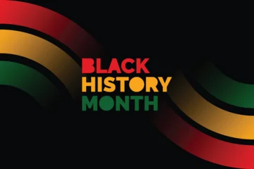 Foto op Canvas Black history month  African American history celebration vector illustration  © graphicstockbd