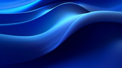 Abstract Blue Background - AI Generated

