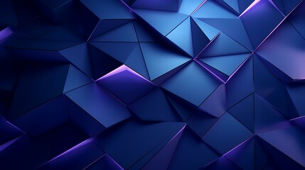 Abstract Blue Background - AI Generated

