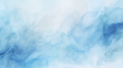 Fototapeta na wymiar Abstract Light Blue Watercolor Background