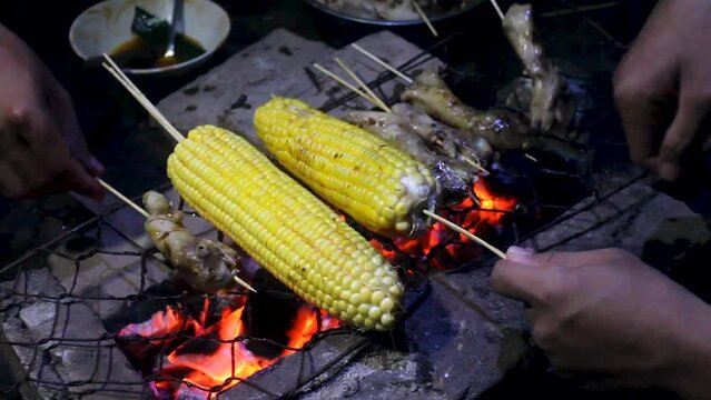  Make a burning beard on the coals at the turn of New Year's Eve. latin name Zea mays ssp. mays, 