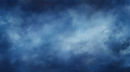 Abstract Watercolor Paint Background Dark Blue

