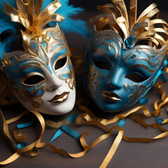 Mystery and Beauty: The Enchantment of Festive Carnival Masks