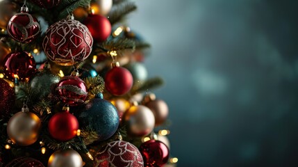 Enchanted Radiance, A Luminous Journey Through a Glittering Forest of Ornamented Splendor