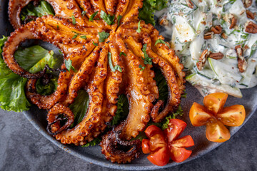 pulpo zarandeado