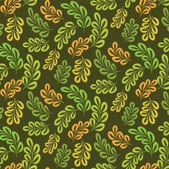 Leafy Lullaby: Patterns That Transport You to a Tranquil Oasis Leaf Pattern