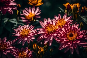 Fototapeta premium Nature's Confetti: Celebrating with Blooms