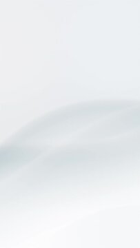 Soft gray drapes. Abstract wave cloth. Loop video background (075)