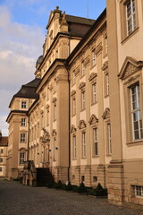 Obraz premium Historisches Gebäude in Kloster Schöntal in Baden-Württemberg 