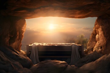place when Jesus Christ resurrected