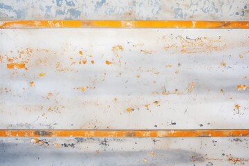 gray concrete with rust streaks from metal