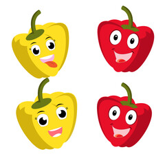 Apple Cartoon character Illustration of a Happy Apple Character. Red, yellow, green apple funny character, concept of health care for kids