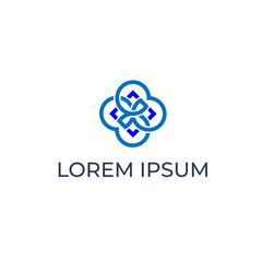 Fototapeta premium modern and elegant beauty logo design