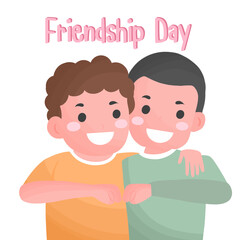 friendship day, cheerful friend