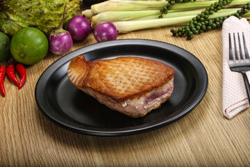 Roasted fresh delicous Tuna steak