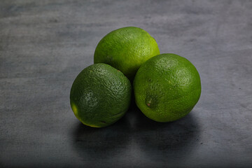 Green sour tropical Lime fruit