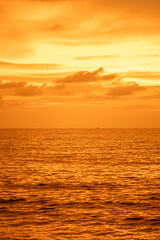 Sunset in Negombo Beach, Sri Lanka