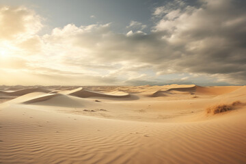 Fototapeta na wymiar Dune Rhythms: Nature's Textured Symphony