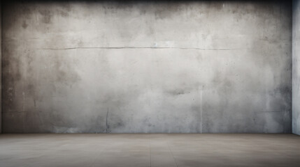 concrete wall and floor blank studio backdrop