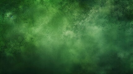 Obraz premium Green abstract grunge texture panoramic background