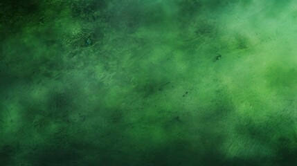 Green abstract grunge texture panoramic background - obrazy, fototapety, plakaty