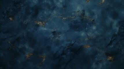 Fototapeta na wymiar Dark Blue Grungy Canvas Background or Texture - AI Generated