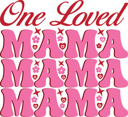 Cupid's Favorite mama, illustration  t shirt design 