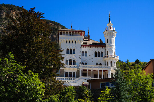 Magnificent castle near Barcelonnette