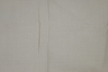 Natural linen fabric texture. Old fashioned. 1970s.