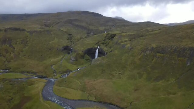 waterfall iceland