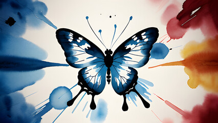 Discover the exquisite beauty of butterflies in nature. - obrazy, fototapety, plakaty
