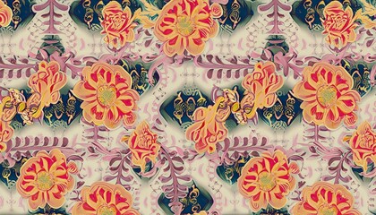 abstract colorful background from the 80s