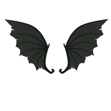fantasy cartoon dragon wings